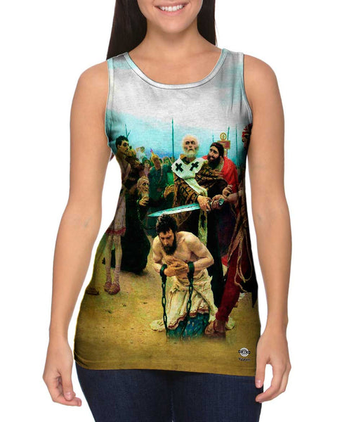 Ilya Repin - "St Nicholas Saves Three Innocents from Death" (1888)&nbsp;Womens Tank Top