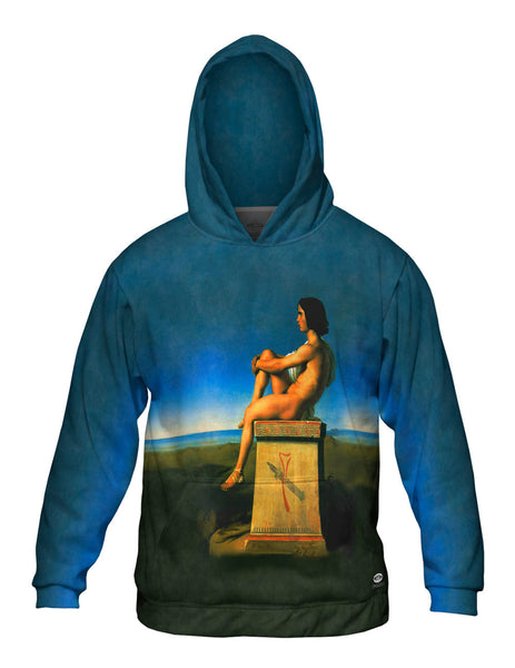 Jean-Hippolyte Flandrin - "Flandrin" (1834)&nbsp;Mens Hoodie Sweater
