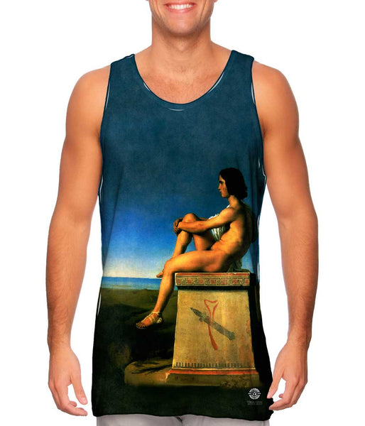 Jean-Hippolyte Flandrin - "Flandrin" (1834)&nbsp;Mens Tank Top