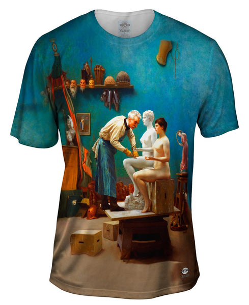 Jean-Leon Gerome - "Working in Marble" (1890)&nbsp;Mens T-Shirt