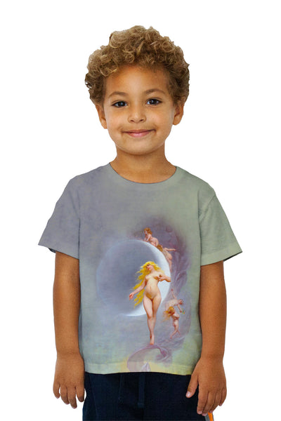 Kids Luis Ricardo Falero - "The Planet Venus" (1882)&nbsp;Kids T-Shirt