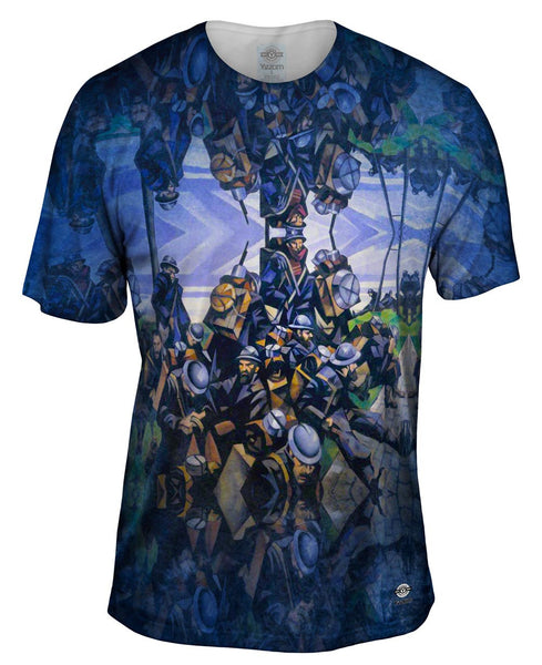 Christopher Nevinson - " French Troops Resting" (1916)&nbsp;Mens T-Shirt
