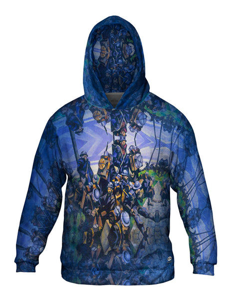 Christopher Nevinson - " French Troops Resting" (1916)&nbsp;Mens Hoodie Sweater