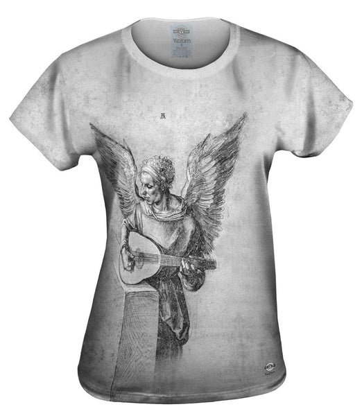 Albrecht Durer - "Winged Man In Idealistic Clothing Playing a Lute" (1497)&nbsp;Womens Top