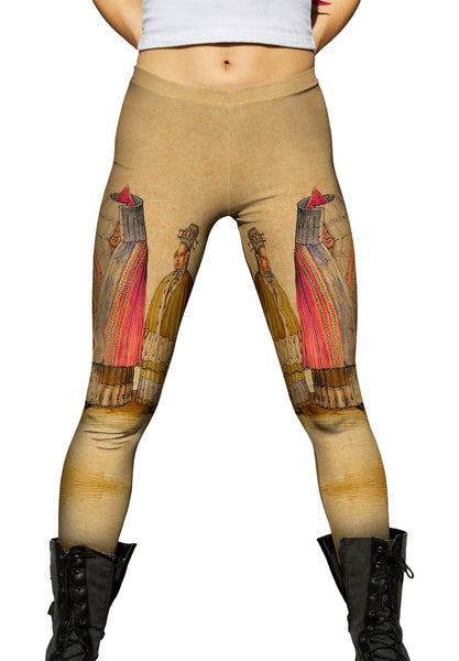 Albrecht Durer - "Three Mighty Ladies from Livonia" (1521)&nbsp;Womens Leggings