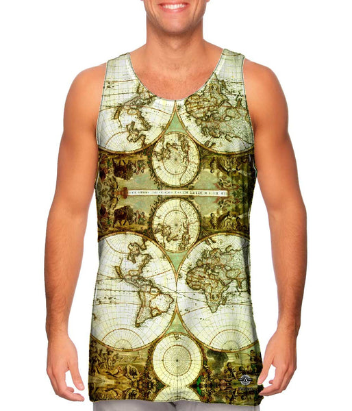 Frederik de Wit - "Nova Orbis Tabula in Lucem Edita" (1661)&nbsp;Mens Tank Top