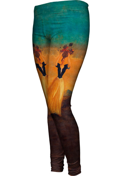 Paul Cezanne - "The Four Season Autum " (1861)&nbsp;Womens Leggings
