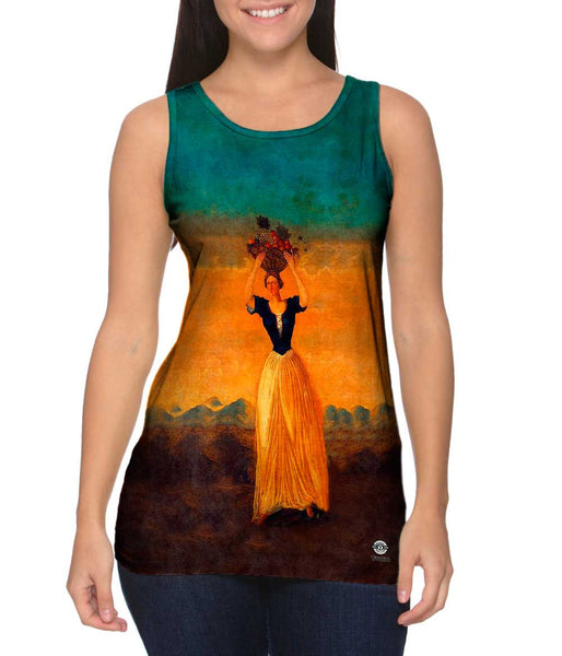 Paul Cezanne - "The Four Season Autum " (1861)&nbsp;Womens Tank Top