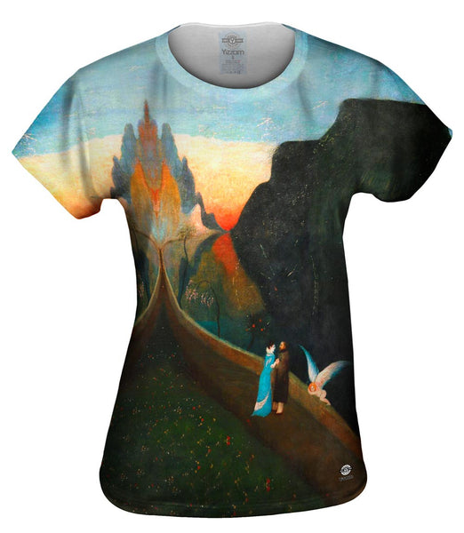 Rendez Vous Of Lovers  - "Tivadar Csontvary Kosztka" (1902) Womens Top