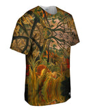 Henri Rousseau - "Tiger in a Tropical Storm" (1891)