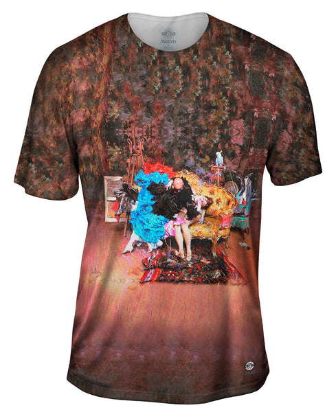 Giovanni Boldini - "The Model and the Mannequin" (1873)&nbsp;Mens T-Shirt