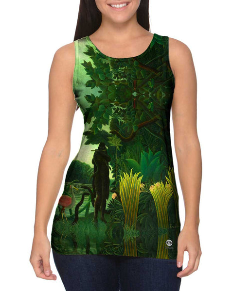 Henri Rousseau - "The Snake Charmer" (1907)&nbsp;Womens Tank Top