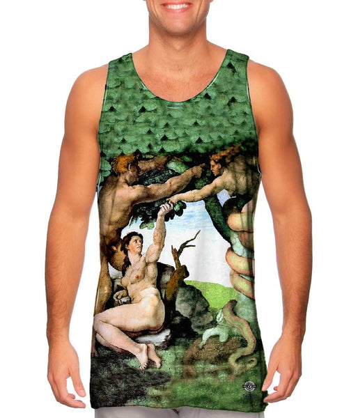 Michalangelo - "Adam And Eva" (1512)&nbsp;Mens Tank Top