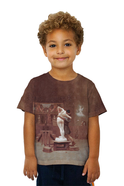 Kids Jean-Leon Gerome - "Pygmalion and Galatea" (1890)&nbsp;Kids T-Shirt
