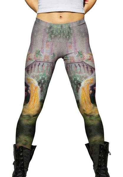 Edmund Leighton - "Alain Chartier" (1903)&nbsp;Womens Leggings