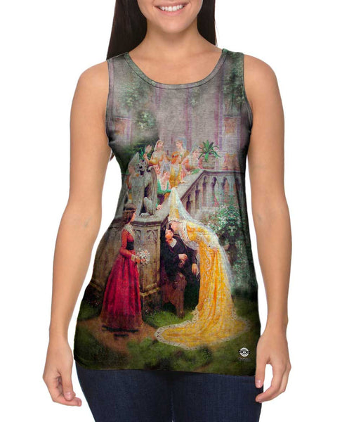 Edmund Leighton - "Alain Chartier" (1903)&nbsp;Womens Tank Top