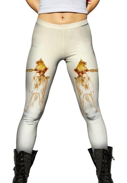 Henri de Toulouse-Lautrec - "At the Circus The Animal Trainer" (1899)&nbsp;Womens Leggings