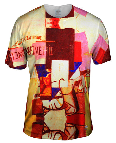 Kazimir Malevich - "Composition with the Mona Lisa" (1914)