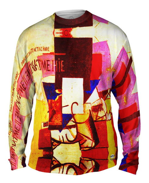 Kazimir Malevich - "Composition with the Mona Lisa" (1914) Mens Long Sleeve