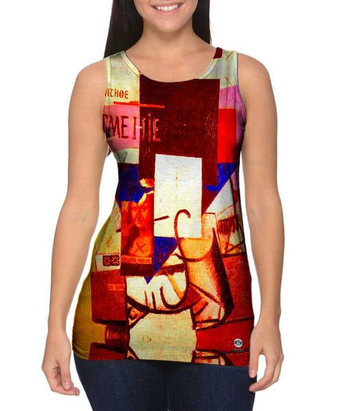 Kazimir Malevich - "Composition with the Mona Lisa" (1914)&nbsp;Womens Tank Top