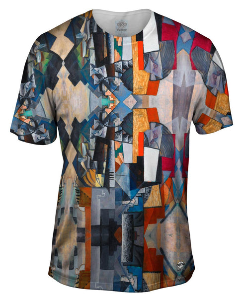 Kazimir Malevich - "Bureau and Room" (1913) Mens T-Shirt
