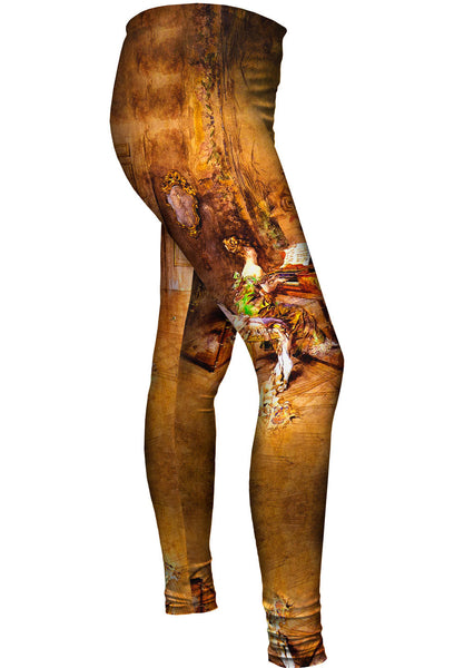 Givanni Boldini - "The Lady Pianist"&nbsp;Womens Leggings