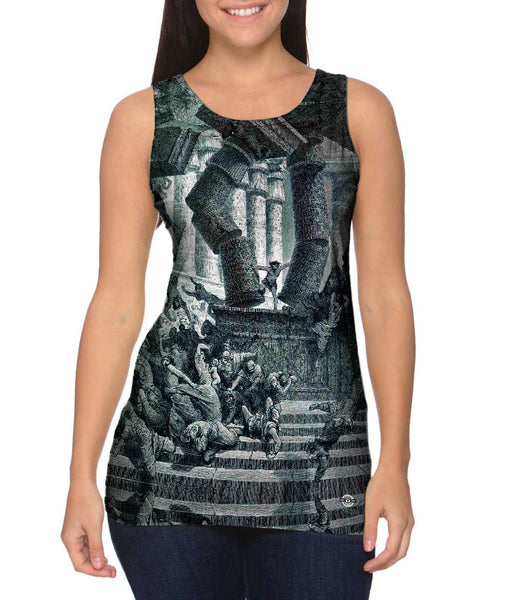 Gustave Dore - "Death Of Samson" (1866)&nbsp;Womens Tank Top