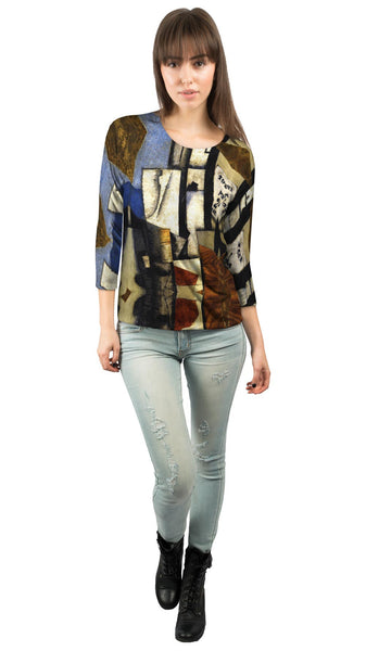 Louis Marocusis - "Still Life" (1914)&nbsp;Womens 3/4 Sleeve