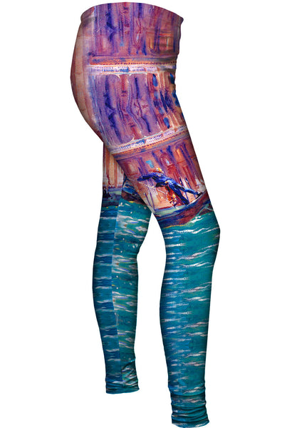 John Singer Sargent - "On The Canal" (1903)&nbsp;Womens Leggings
