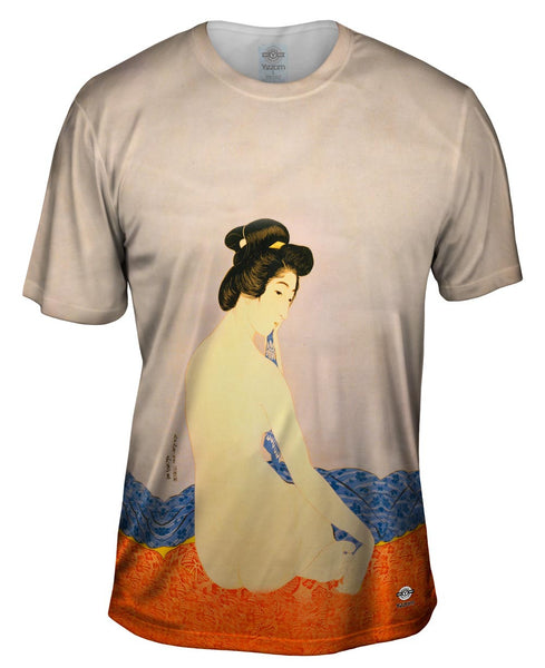 Woman After Bath - "Hashiguchi Goyo Woman After Bath1920" (1920)&nbsp;Mens T-Shirt