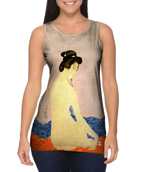Woman After Bath - "Hashiguchi Goyo Woman After Bath1920" (1920)&nbsp;Womens Tank Top