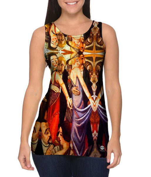 Max Beckman - "Dancing Bar In Badenbaden" (1923)&nbsp;Womens Tank Top