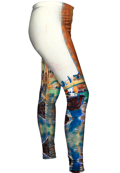 John Singer Sargent - "Ponte San Giuseppe Di Castello Venice"&nbsp;Womens Leggings