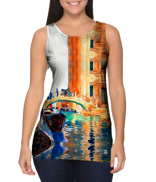 John Singer Sargent - "Ponte San Giuseppe Di Castello Venice"&nbsp;Womens Tank Top