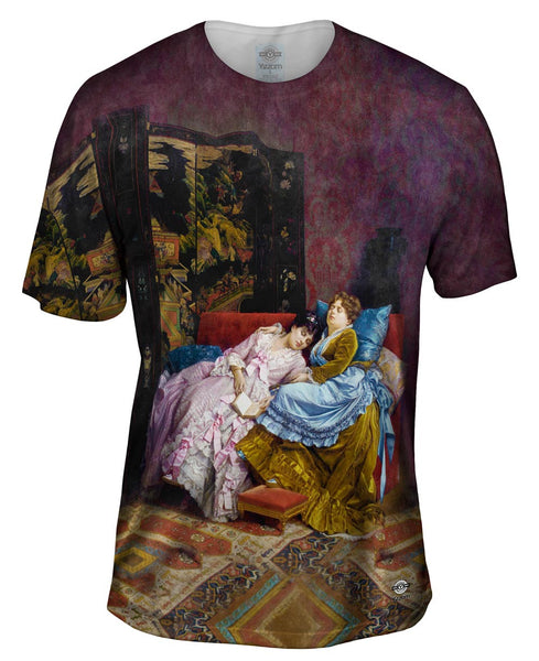 Auguste Toulmouche - "An Afternoon Idyll"&nbsp;Mens T-Shirt
