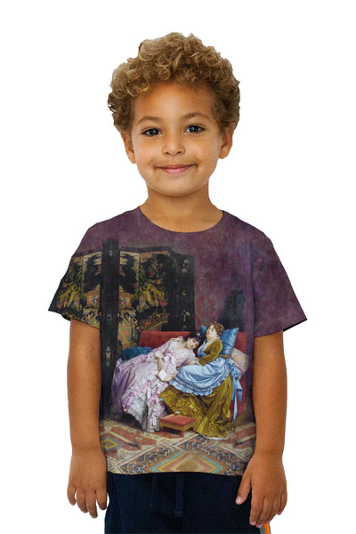 Kids Auguste Toulmouche - "An Afternoon Idyll"&nbsp;Kids T-Shirt