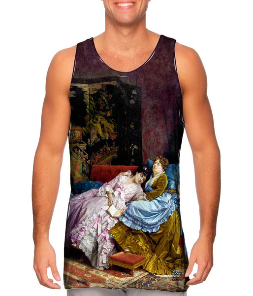 Auguste Toulmouche - "An Afternoon Idyll"&nbsp;Mens Tank Top