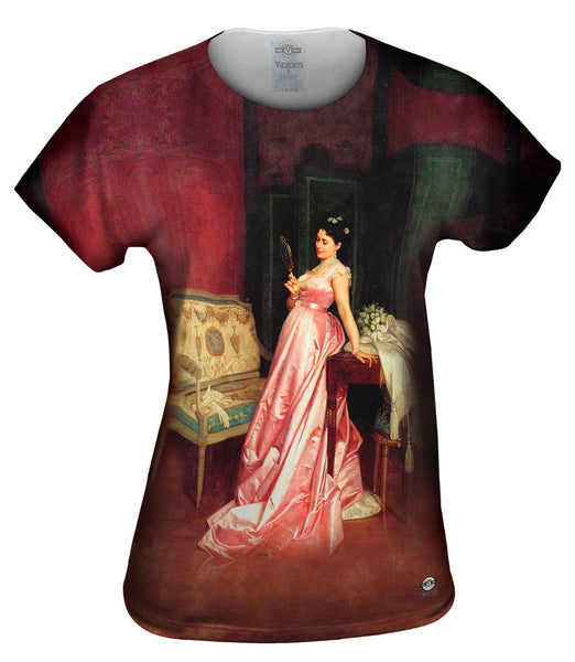 Auguste Toulmouche - "The Admiring Glance" Womens Top