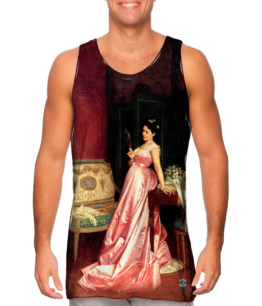 Auguste Toulmouche - "The Admiring Glance" Mens Tank Top