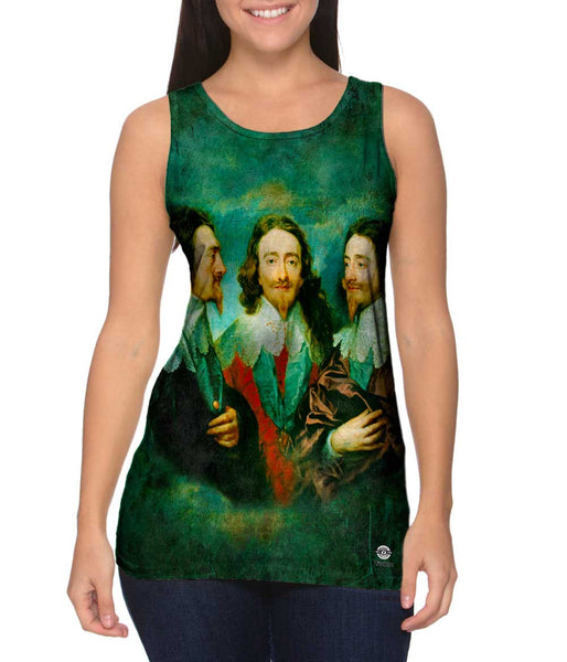 Anthony Van Dyck - "Charles I" Womens Tank Top