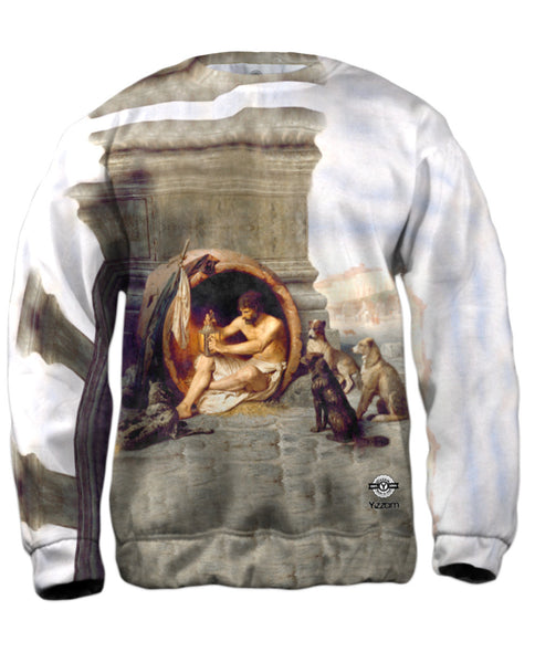 Jean Leon Gerome - "Diogenes" (1860)&nbsp;Mens Sweatshirt