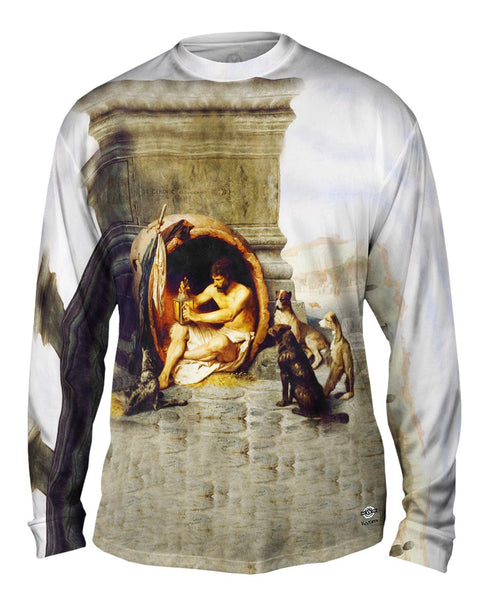 Jean Leon Gerome - "Diogenes" (1860)&nbsp;Mens Long Sleeve