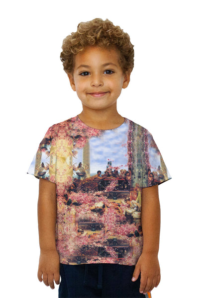 Kids Lawrence Alma Tadema - "The Roses Of Heliogabalus"&nbsp;Kids T-Shirt