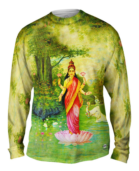 Raja Ravi Varma - "Lakshmi"&nbsp;Mens Long Sleeve