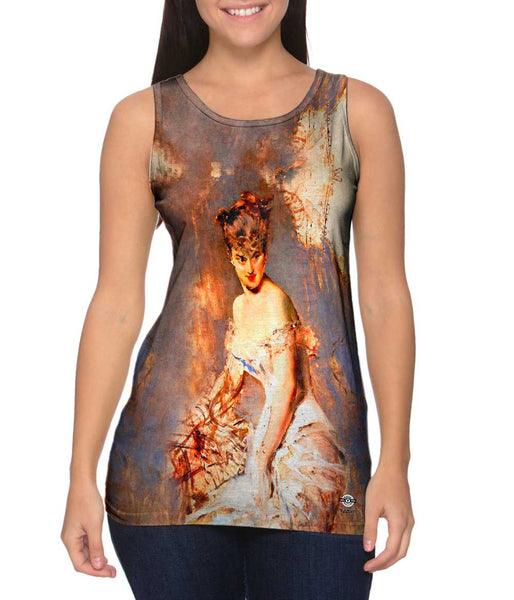 Giovanni Boldini - "Portrait Of Alice Regnault"&nbsp;Womens Tank Top