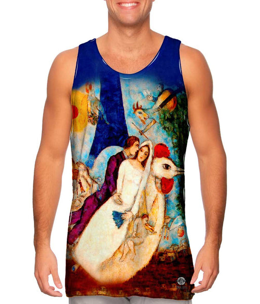 Marc Chagal - "The Betrothed And Eiffel Tower" (1913)&nbsp;Mens Tank Top