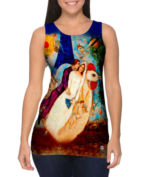 Marc Chagal - "The Betrothed And Eiffel Tower" (1913)&nbsp;Womens Tank Top