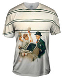 Norman Rockwell - "Boy With Baby Carriage 1916"