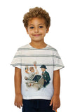 Kids Norman Rockwell - "Boy With Baby Carriage 1916"