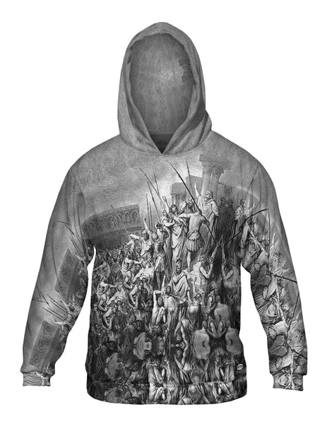 Gustave Dore - "St Paul Rescued From The Multitude" (1891) Mens Hoodie Sweater